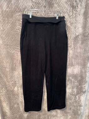 Danskin Women's Luxe Pull-On Knit Straight Leg Pants with Pockets